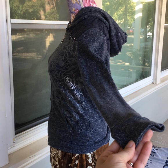 Shyanne Zip-Up Hoodie sz M - Picture 7 of 8